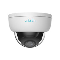 4MP Uniarch Minidome IPCamera, Ottica 2.8mm, Ik10 IPC-D124-PF28