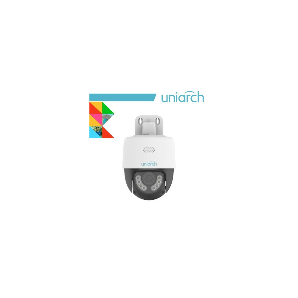 3MP Uniarch IPCamera, Pan Tilt, 360 gradi, 0.005 lux, Audio, Dual Light IPC-P213-AF40KC