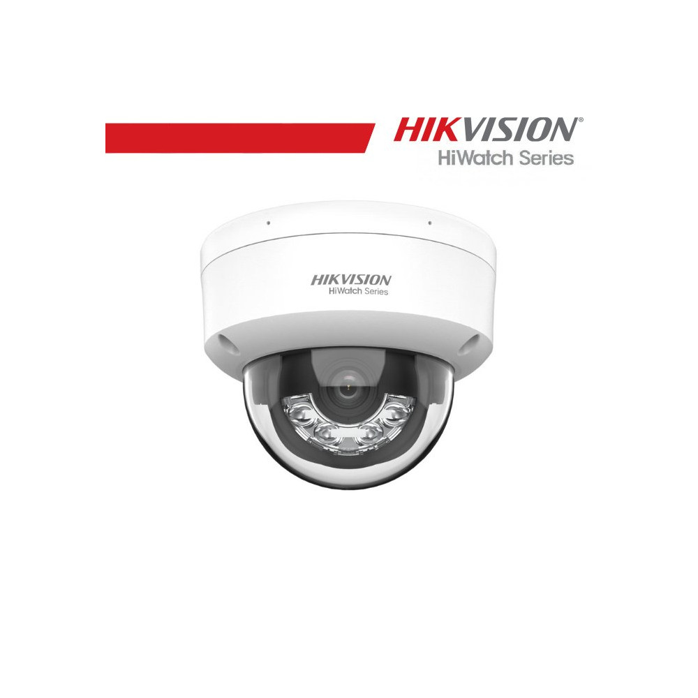 Hikvision Videocamera Dome IP 4MP 4.0mm SmartLight - HWI-D140HA-LU(4mm) HWI-D140HA-LU40