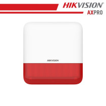 Hikvision Sirena da Esterno Wireless (Rosso) - DS-PS1-E-WE DS-PS1-E-WEM