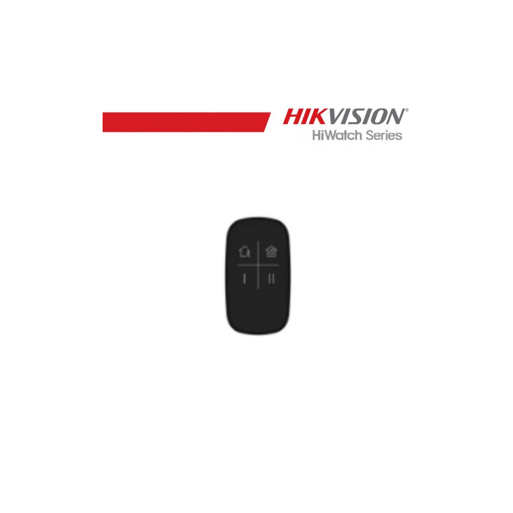Hikvision Telecomando Portachiavi Wireless,Nero - DS-PKF1-WE(B) DS-PKF1-WEBK