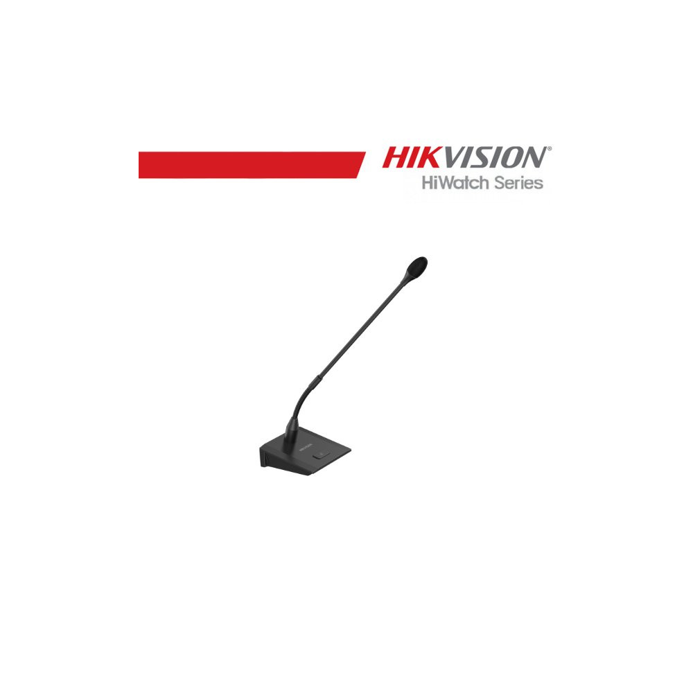 Hikvision Microfono Professionale a Collo d'Oca da Tavolo- DS-QAE0MG0G1 DS-QAE0MG0G1