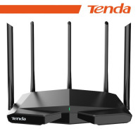 Tenda Router Wi-Fi 6 (AX5700) Tri-band, 4 porte GE | TX27 Pro NT-TX27-PRO