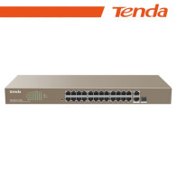 Tenda Switch PoE Web Smart 24 porte 10/100+2Gb+2SFP 440W - EOL | TEF1226P-24-410W NT-TEF1226P-410