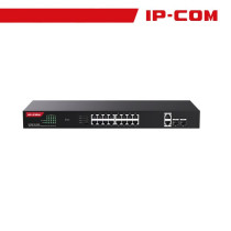 IP-COM Switch Gigabit PoE - 20 porte (16 GE PoE + 2 GE + 2 SFP) | G1120P-16-250W IC-G1120P-250