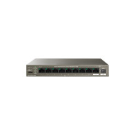 Tenda Switch Gigabit PoE - 10 porte (8 GE PoE + 2 GE) | TEG1110PF-8-102W NT-TEG1110PF102