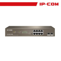 IP-COM Switch Unmanaged 8GE + 2SFP 8 porte PoE 150W EOL | G1110P-8-150W IC-G1110P-150