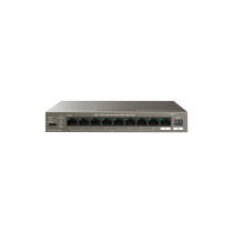Tenda Switch Gigabit PoE - 10 porte (8 GE PoE + 1 GE + 1 SFP) | TEG1110PF-8-120w NT-TEG1110PF120