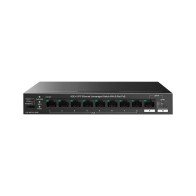 IP-COM Switch Gigabit PoE -10 porte(8 GE PoE + 1 GE + 1 SFP 1G) | G1110PF-8-120W IC-G1110PF-8-12
