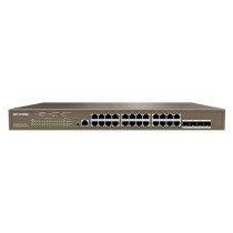 IP-COM Switch Gigab PoE cloud manag L3-28port(24GE PoE+4SFP)Pro | G5328P-24-410W IC-G5328P-410