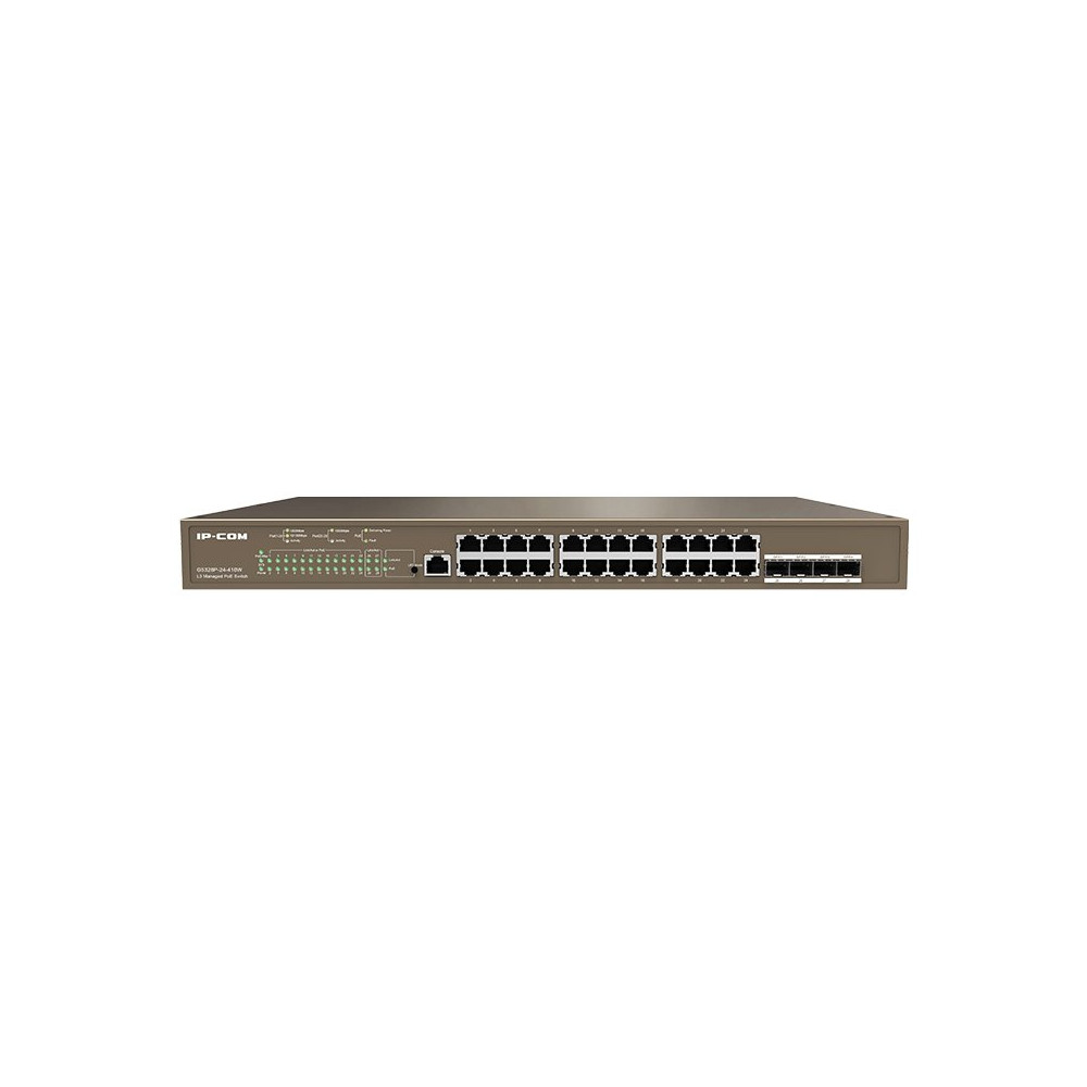 IP-COM Switch Gigab PoE cloud manag L3-28port(24GE PoE+4SFP)Pro | G5328P-24-410W IC-G5328P-410
