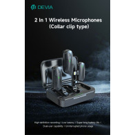 Doppio microfono wireless con connessione Lightning Apple DEAP2WL234