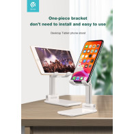 Supporto Regolabile a libro per Tablet e Smartphone Nero DESTT925B