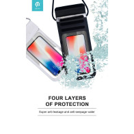Custodia impermeabile 30 metri per smartphone fino a 6,9 pollici Silver DEEL158820S