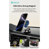 Supporto magnetico in metallo multi-angolo regolabile per supporto telefono Auto DEES091399B