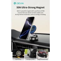 Supporto magnetico in metallo multi-angolo regolabile per supporto telefono Auto DEES091399B