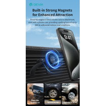 Supporto Magnetico da auto per smartphone su bocchetta aria DESMA851B