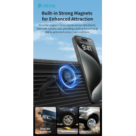 Supporto Magnetico da auto per smartphone su bocchetta aria DESMA851B