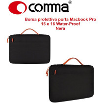 Borsa protettiva Macbook Pro 15.4 e 16 Water-Proof Nera CO1516300B