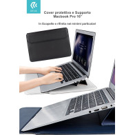 Cover protettiva per Macbook Pro 16'' con Supporto Nera DEMK16365B
