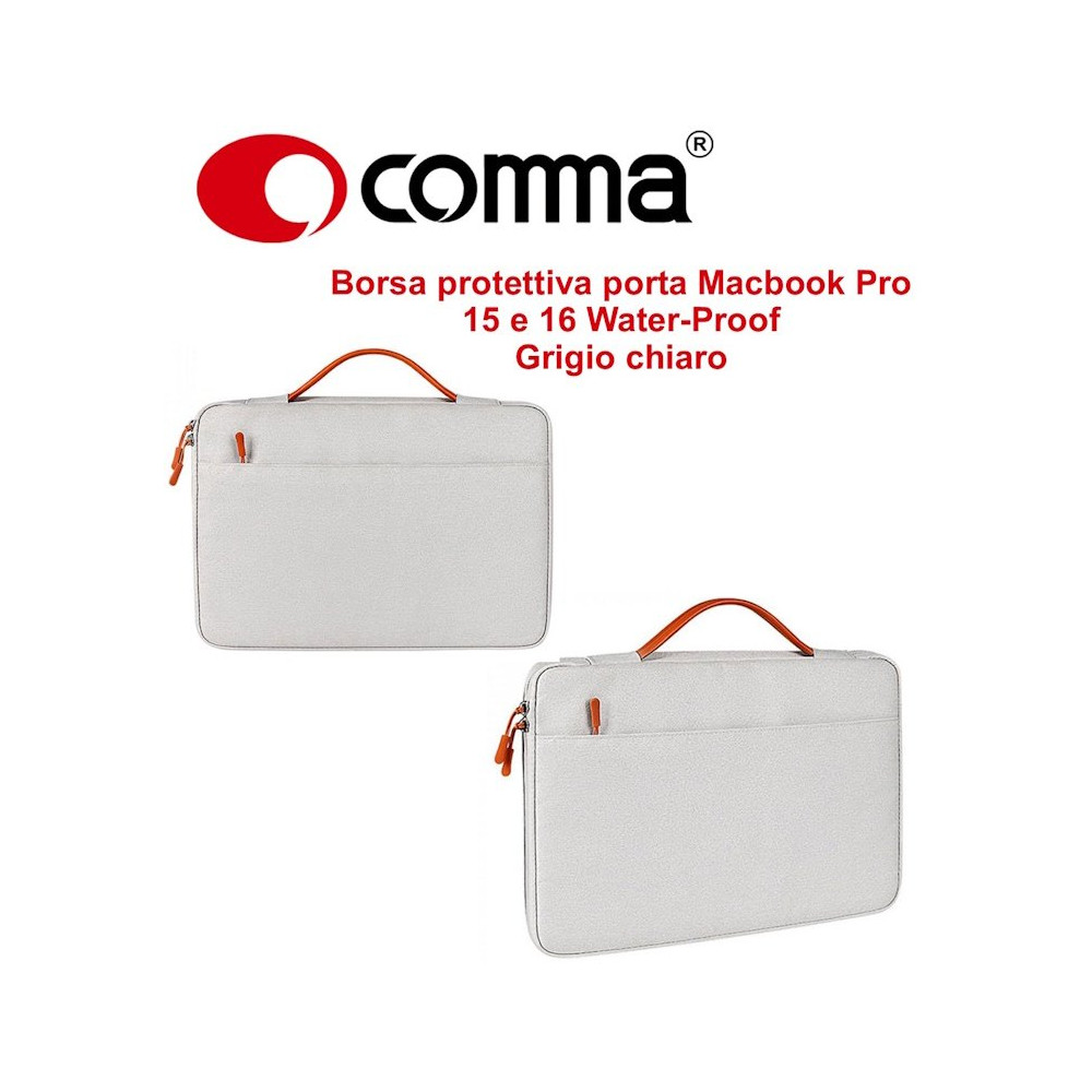 Borsa protettiva Macbook Pro 15.4 e 16 Water-Proof Grigia CO1516317G