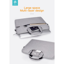 Borsa porta Macbook Pro 16'' 2021 Water proof colore Grigio DEBMK16532G