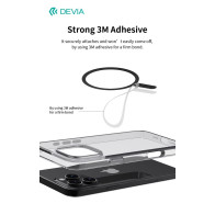 Adesivi Magnetici universali per magsafe su cover 2pz Bianco e Nero DEADMAR936