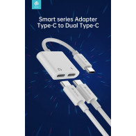 Adattatore Tipo-C per carica e audio connettori Tipo-C DEADCC137