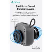Altoparlante Bluetooth V5,3 Lite2 5 Watt EM501 Blu DEEM501945A