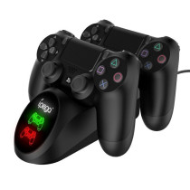 iPega 9180 Caricatore doppio per gamepad PS4 GMPG9180