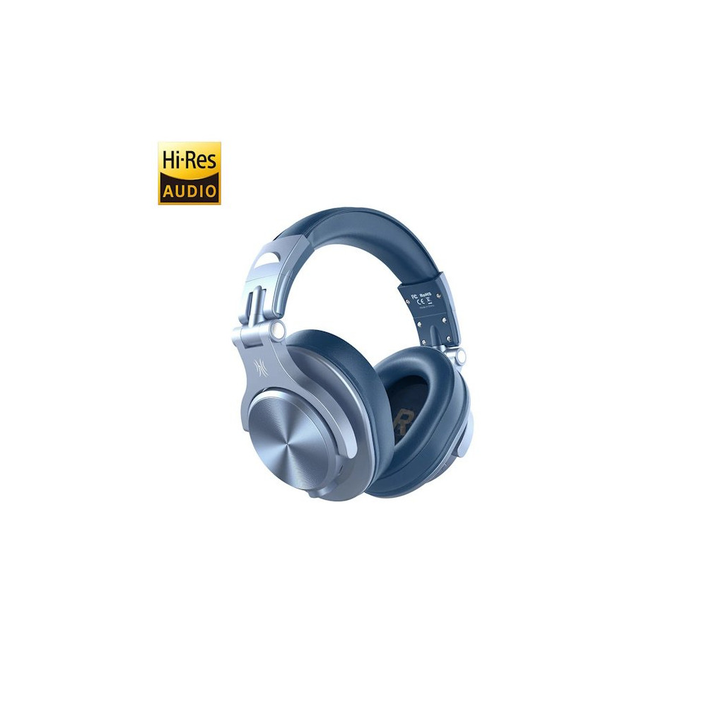 OneOdio Fusion A70 Hi-Res Cuffie DJ Wireless, Cavo e Microfono Sky Blue ONEOA70165A