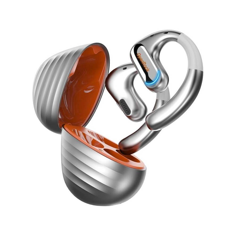 OneOdio OpenRock Pro Cuffie Sport Wireless A Conduzione Aperta Silver ONERP946S