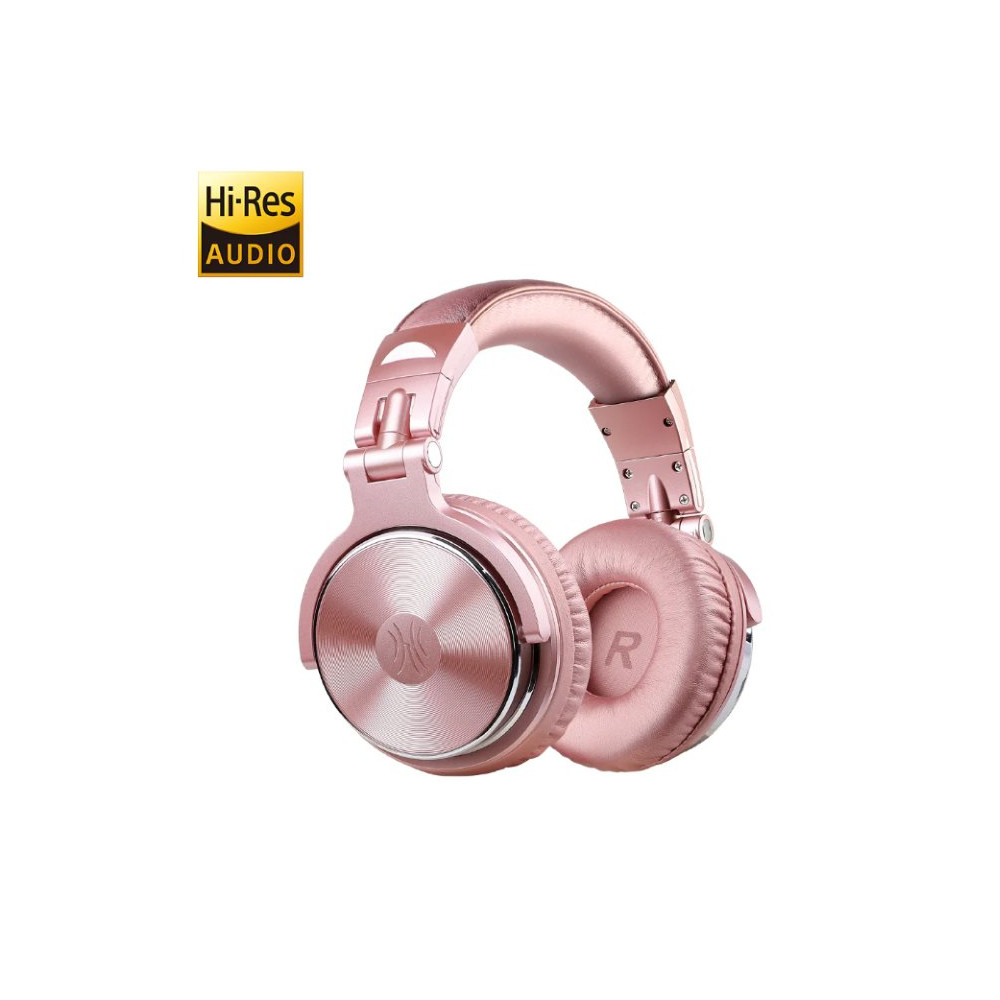 OneOdio Studio Pro 10 Hi-Res Cuffie DJ Cablate c/ Shareporte e Microfono Pink ONEOP10120P