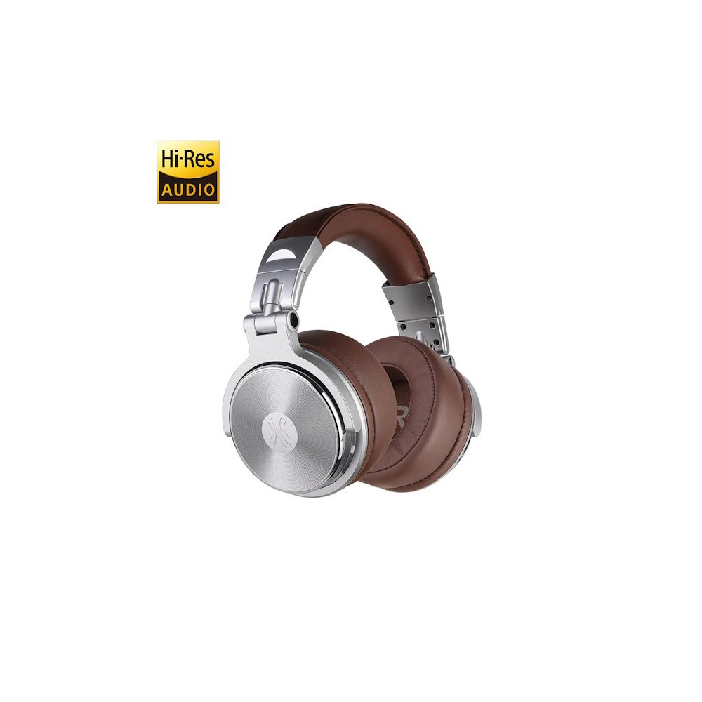 OneOdio Studio Pro 30 Hi-Res Cuffie DJ Cablate Silver/Brown ONEOP30298S