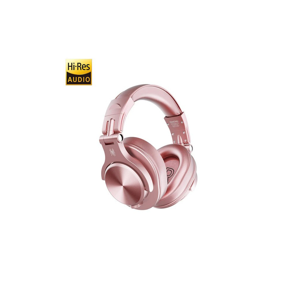 OneOdio Fusion A70 Hi-Res Cuffie DJ Wireless, Cavo e Microfono Rose Gold ONEOA70755P