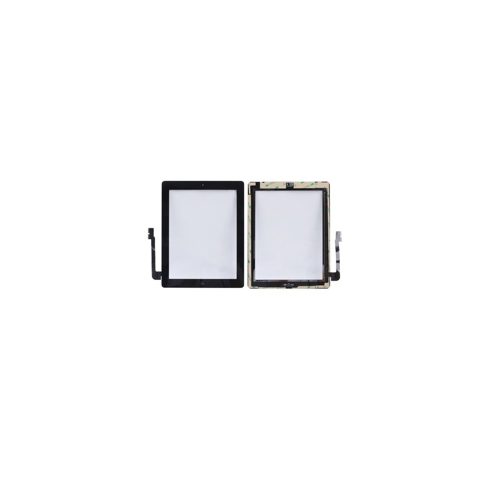 Vetro Touch Adesivi Pulsante per iPad 3 Nero AAA+ RCIPA3SB