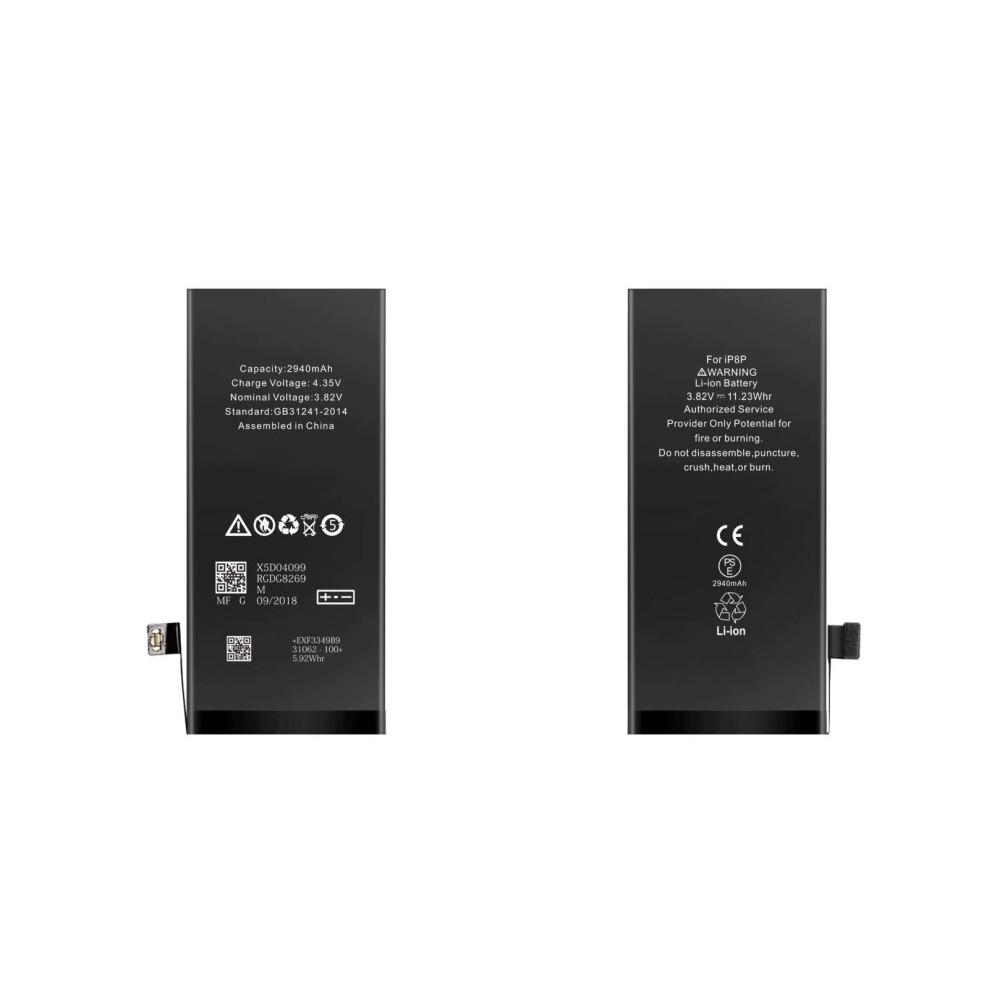 Batteria per iPhone 8 PLUS, 2990mAh, High Capacity SPIP8PTIBT-H