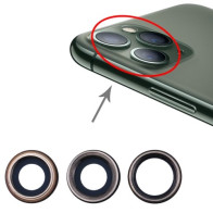 Lente fotocamera posteriore per iPhone 11 Pro Max 3 Pz Verde SPIP11PRM21