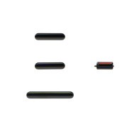 Pulsanti Volume+Mute+Power On/Off per iPhone 11 Pro Neri SPIP11PR26