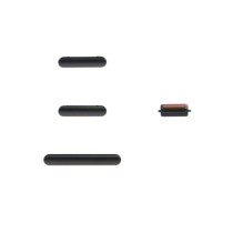 Pulsanti Volume+Mute+Power On/Off per iPhone 11 Neri SPIP1132