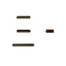 Pulsanti Volume+Mute+Power On/Off per iPhone 11 Pro Gold SPIP11PR25