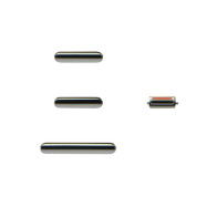 Pulsanti Volume+Mute+Power On/Off per iPhone 11 Pro Silver SPIP11PR27