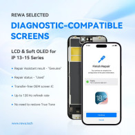 iPhone 12 Pro Max Display SOFT-OLED FHD Nero Originale Rigenerato Diagnostica RCIP103242