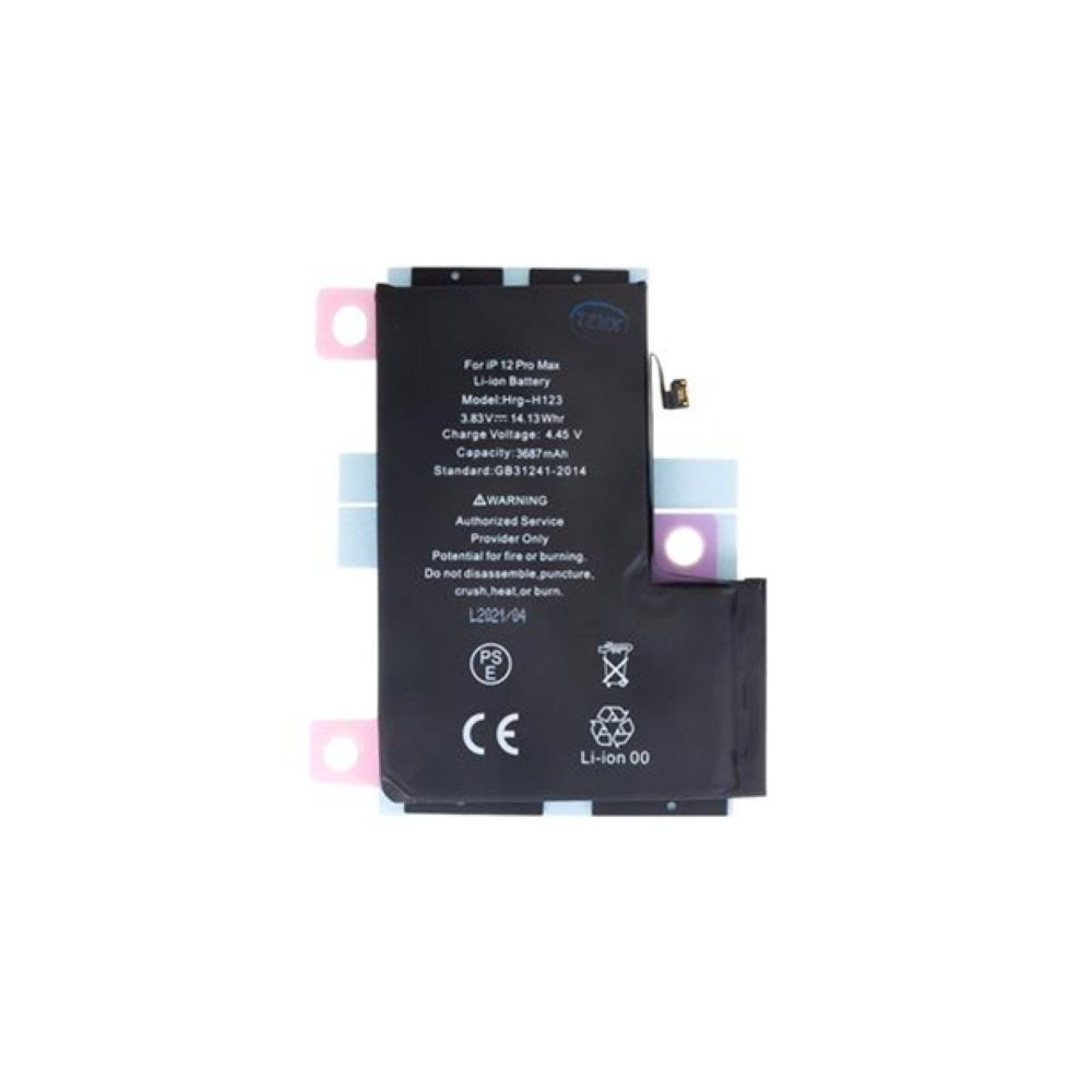 Batteria per iPhone 12 Pro Max 3687 mAh Li-Ion (Bulk) RCRBAT12PM