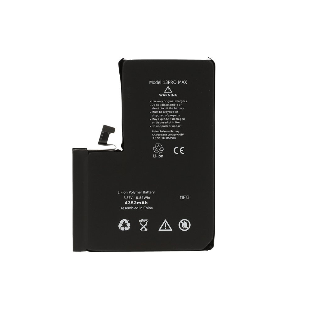 IP 13 Pro Max Batteria Diagnostica 4352 mAh Nero S+ RCIP273221