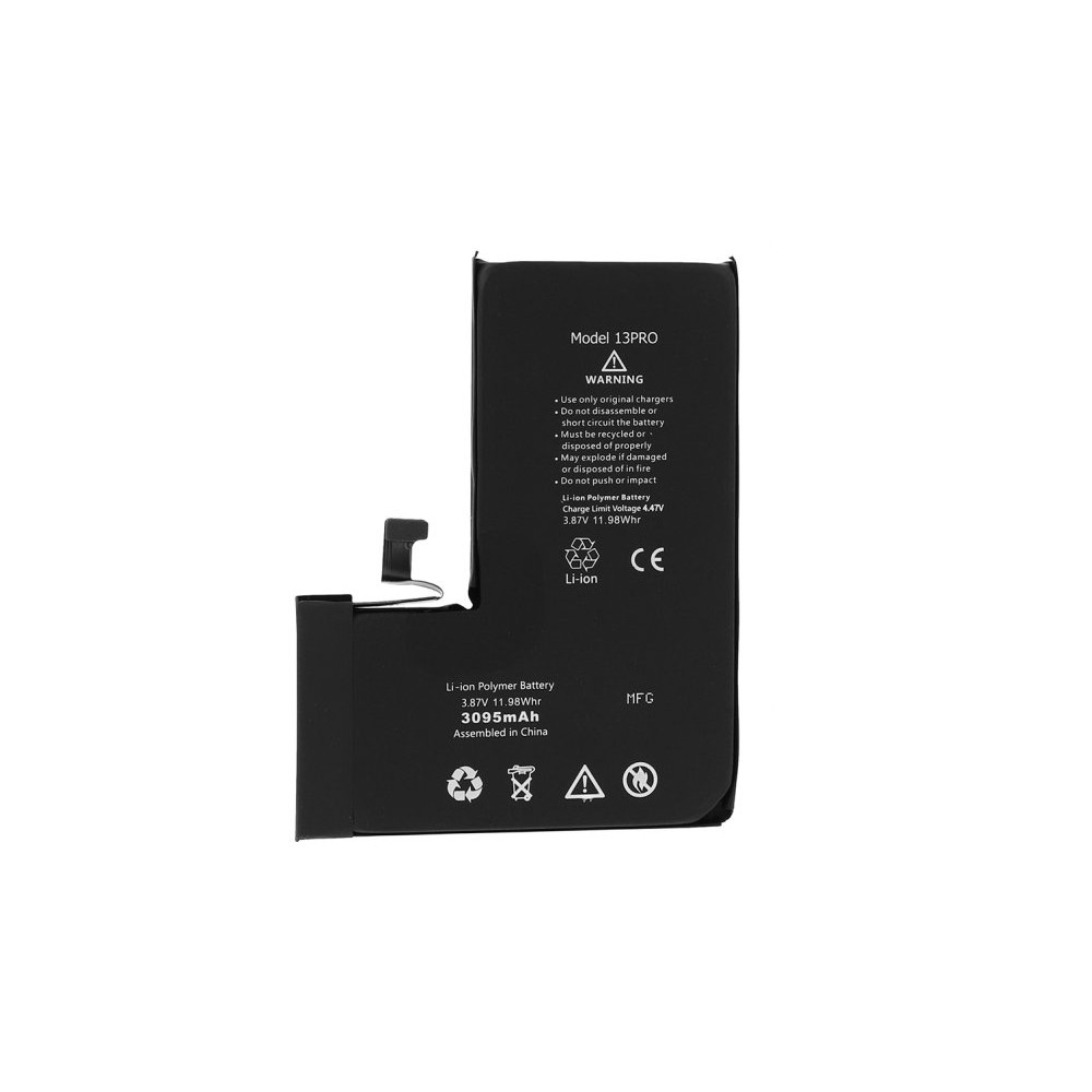 IP 13 Pro Batteria Diagnostica 3095 mAh Nero S+ RCIP273219