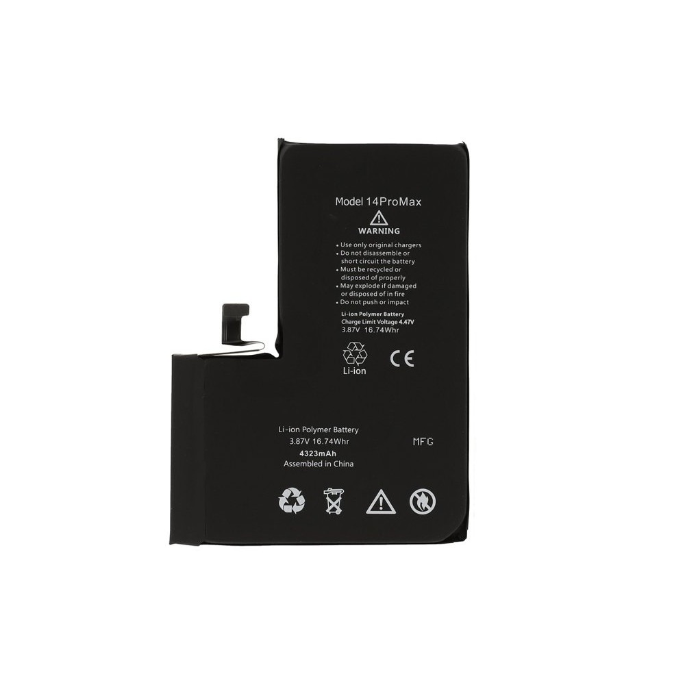 IP 14 Pro Max Batteria Diagnostica 4323 mAh Nero S+ RCIP273227