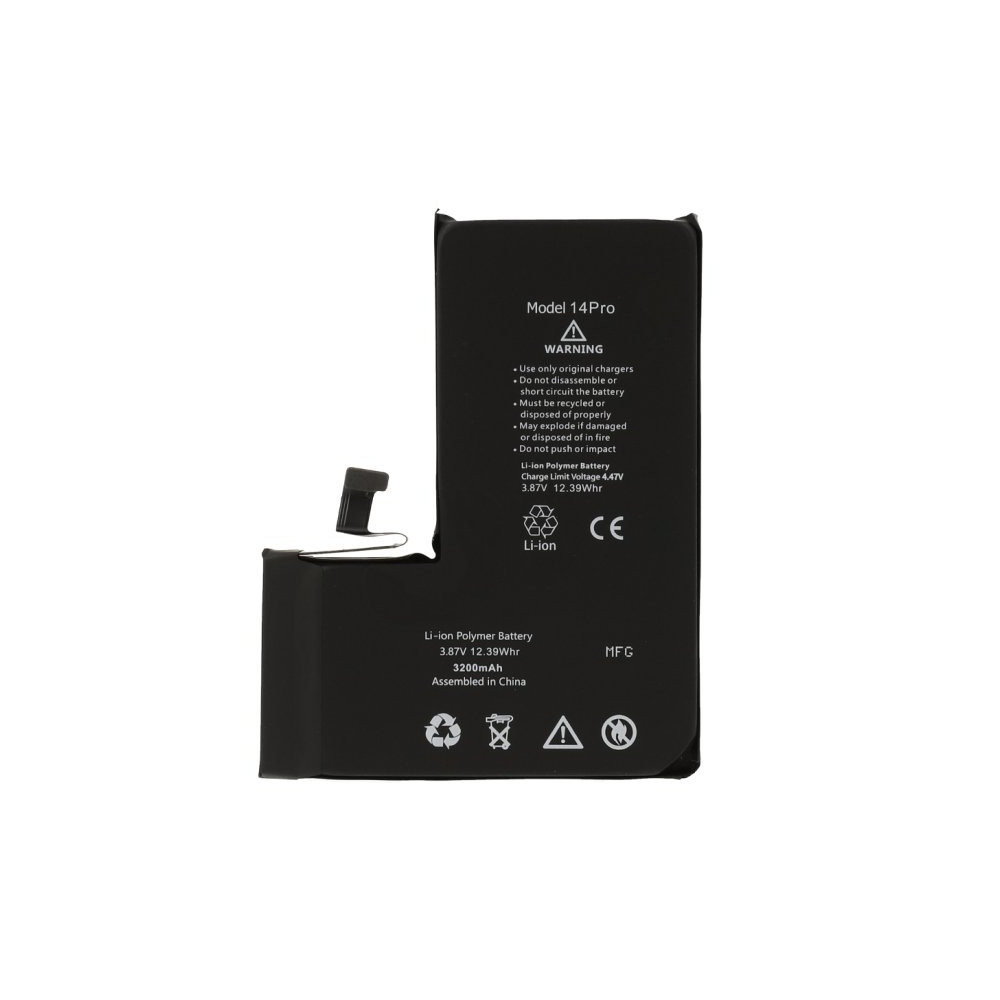 IP 14 Pro Batteria Diagnostica 3200 mAh Nero S+ RCIP273226