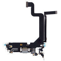 Porta di ricarica per iPhone 14 Pro Max Silver Originale RCIP149705