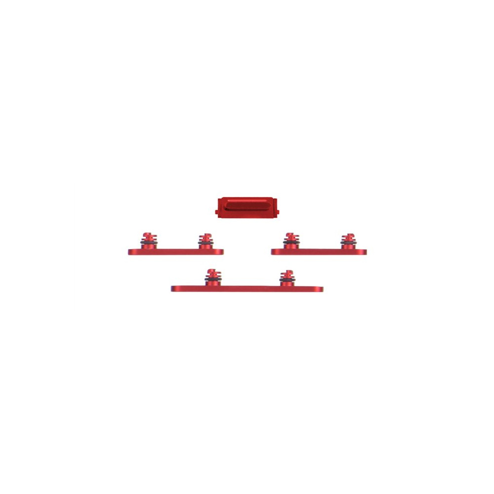 Set pulsanti laterali per iPhone 14/14Plus Rosso RCIP140477